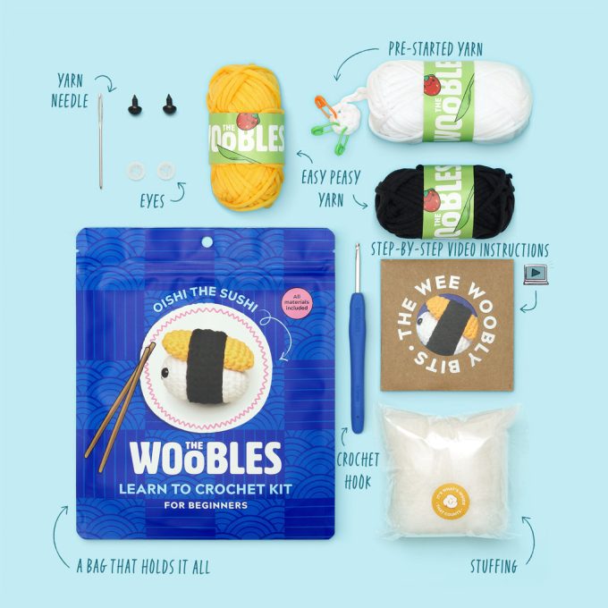 Oishi the Sushi Crochet Kit