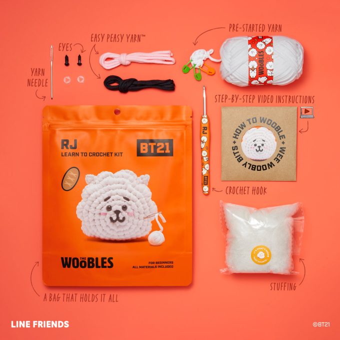 RJ Crochet Kit