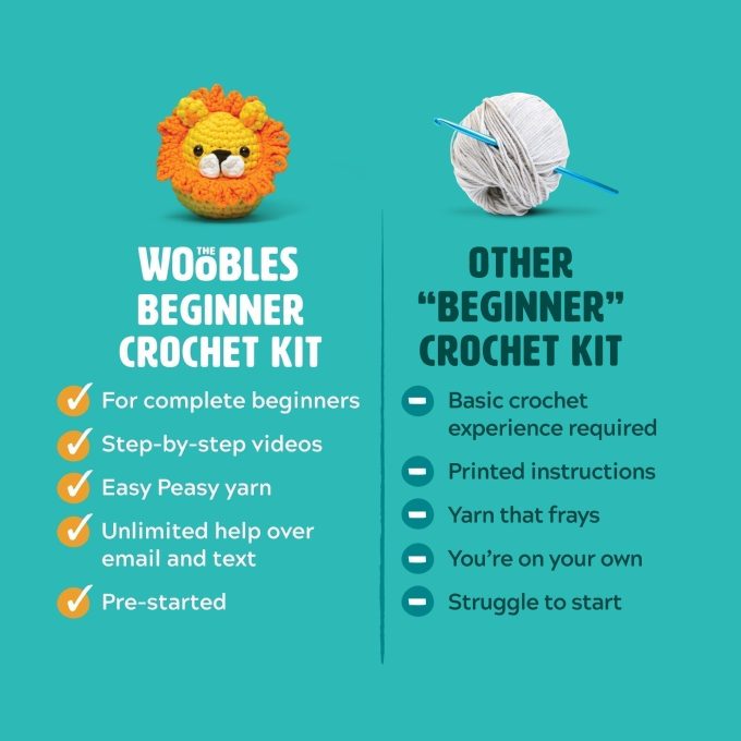 Minecraft Pig Crochet Kit